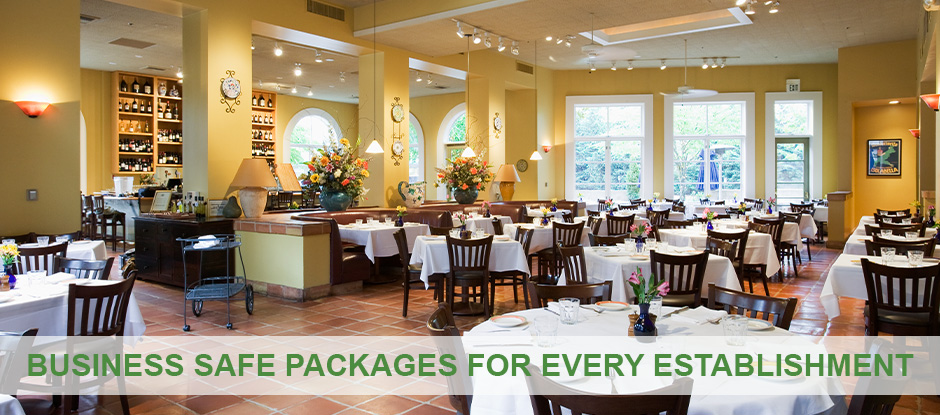 Business Safe packages for every establishment